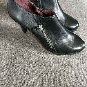 High heeled booties from Spain.